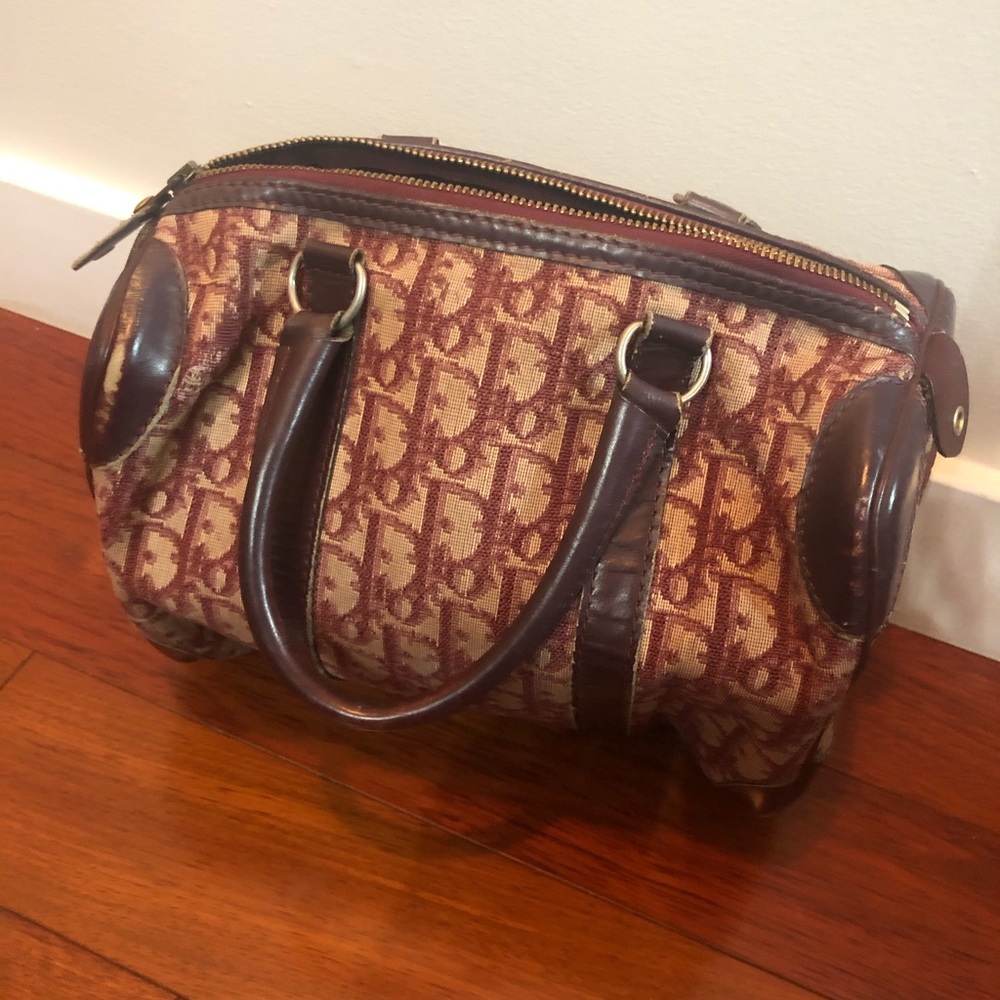 Vintage mini Dior trotter bag